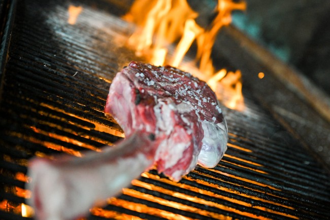 Grillgenuss im Biergarten